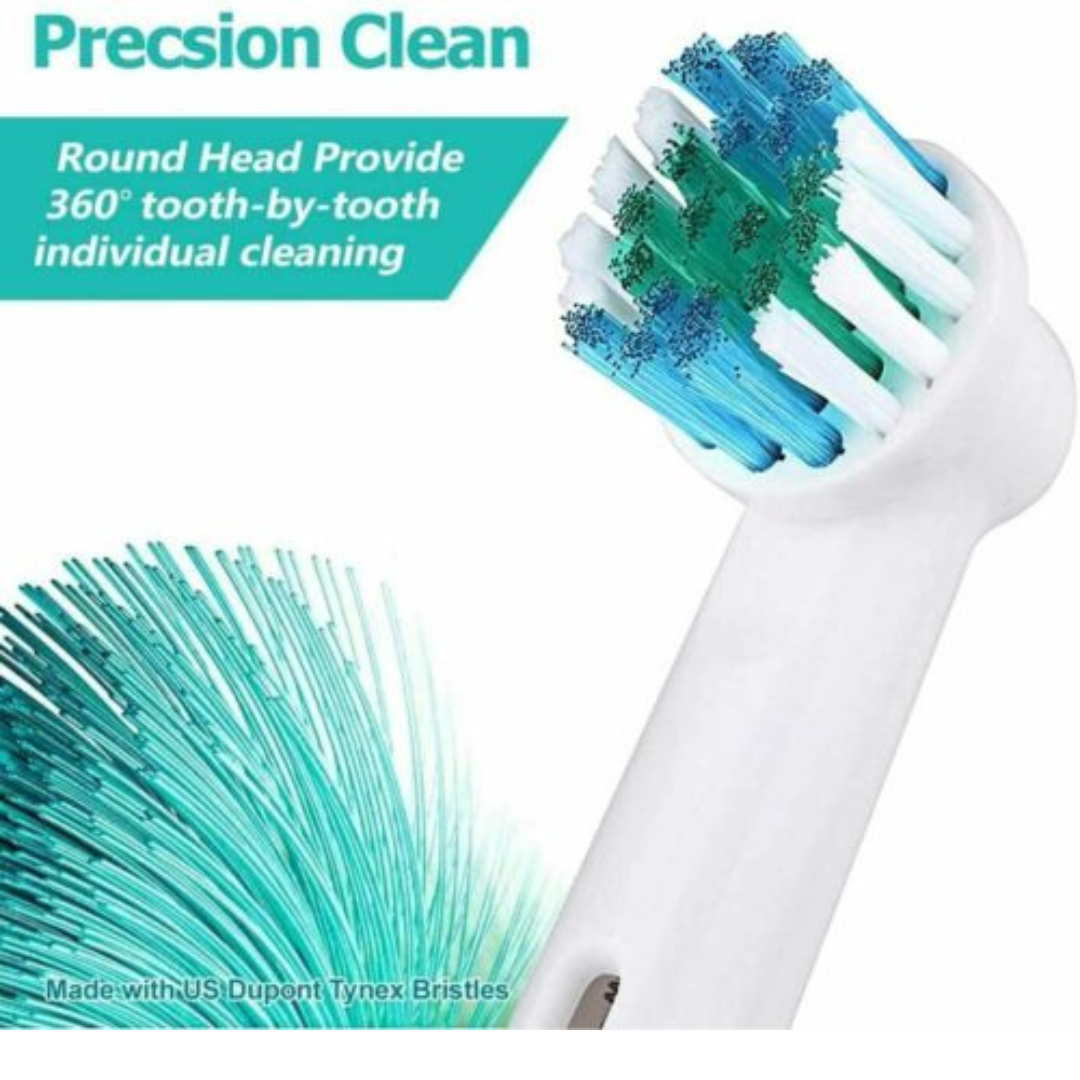 Electric Toothbrush Heads Compatible With Oral B Braun Replacement brush Head X4