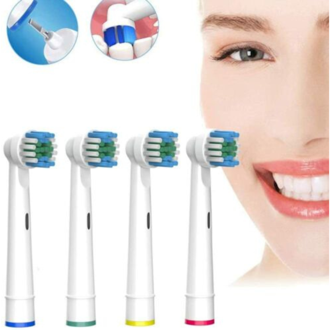 Electric Toothbrush Heads Compatible With Oral B Braun Replacement brush Head X4