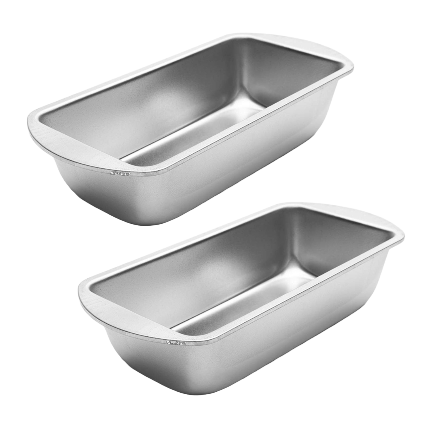 2Lb Loaf Tin Set Bread Baking Cake Pan Oven Tray Steel Bakeware 21 x 11 x 6 CM