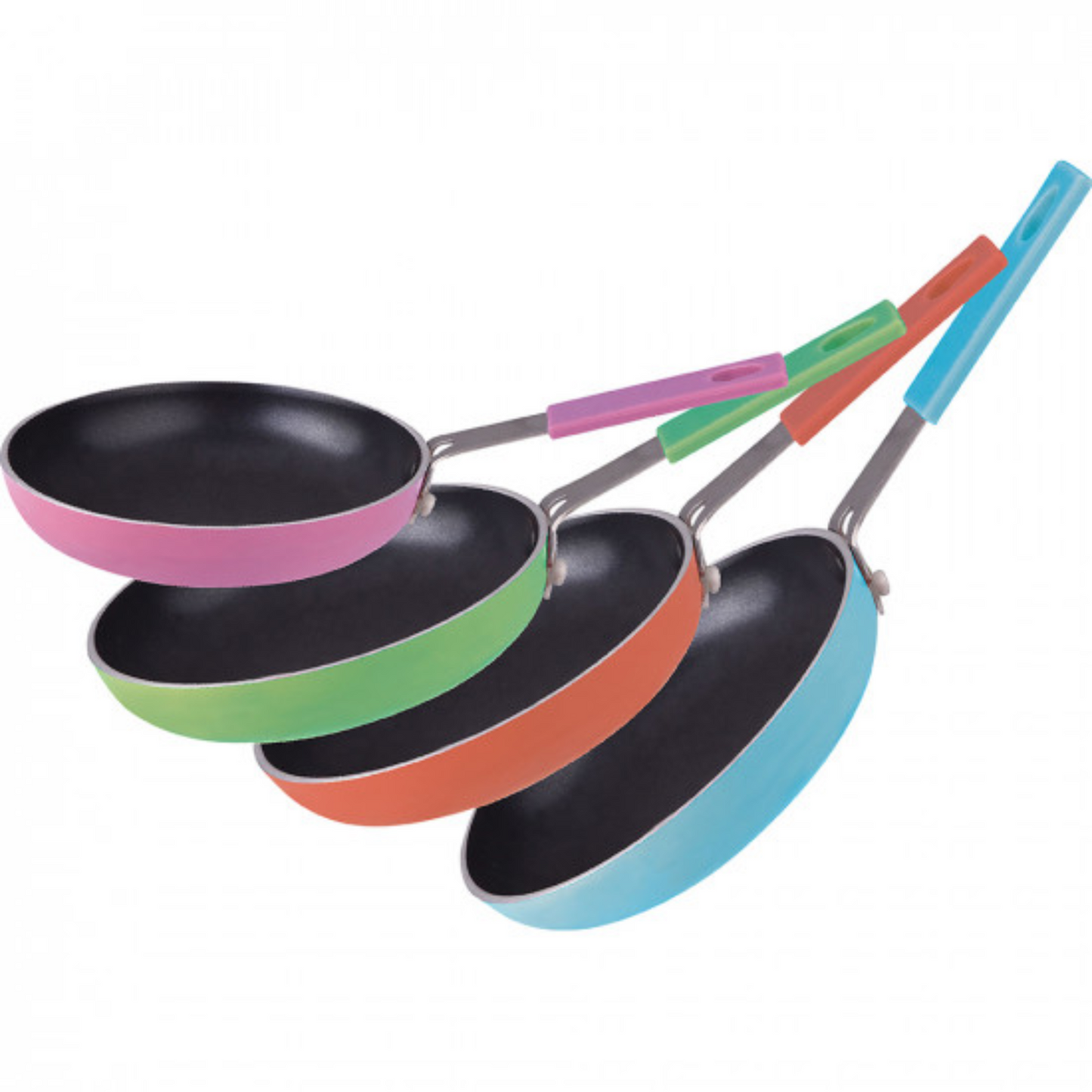 Non Stick Deep Frying Pan 12cm 18cm 20cm 24cm 28cm 30cm Mini Pan Gas Electric UK