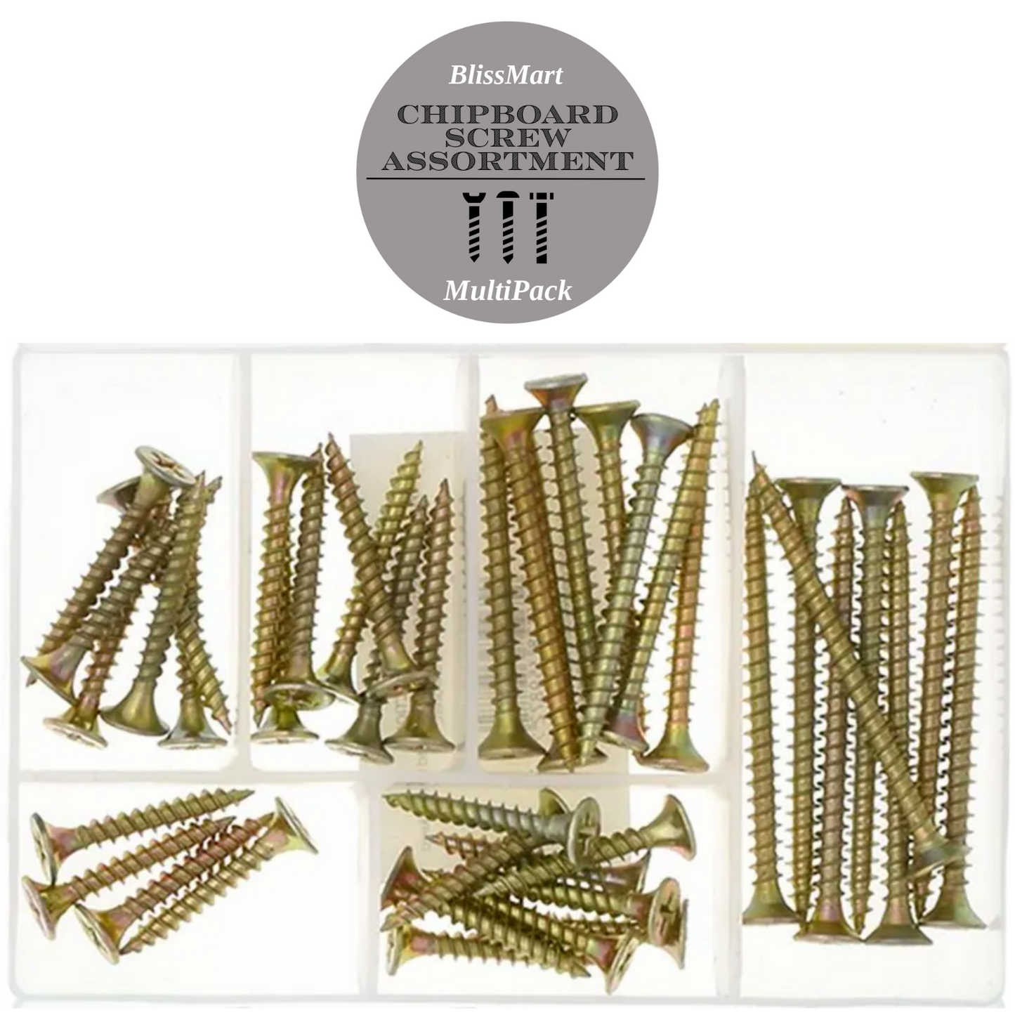 NAIL/SCREW/PLUG ASSORTED SET Tack Rawl Wall Anchor Galvanised Wood Fixing Kit