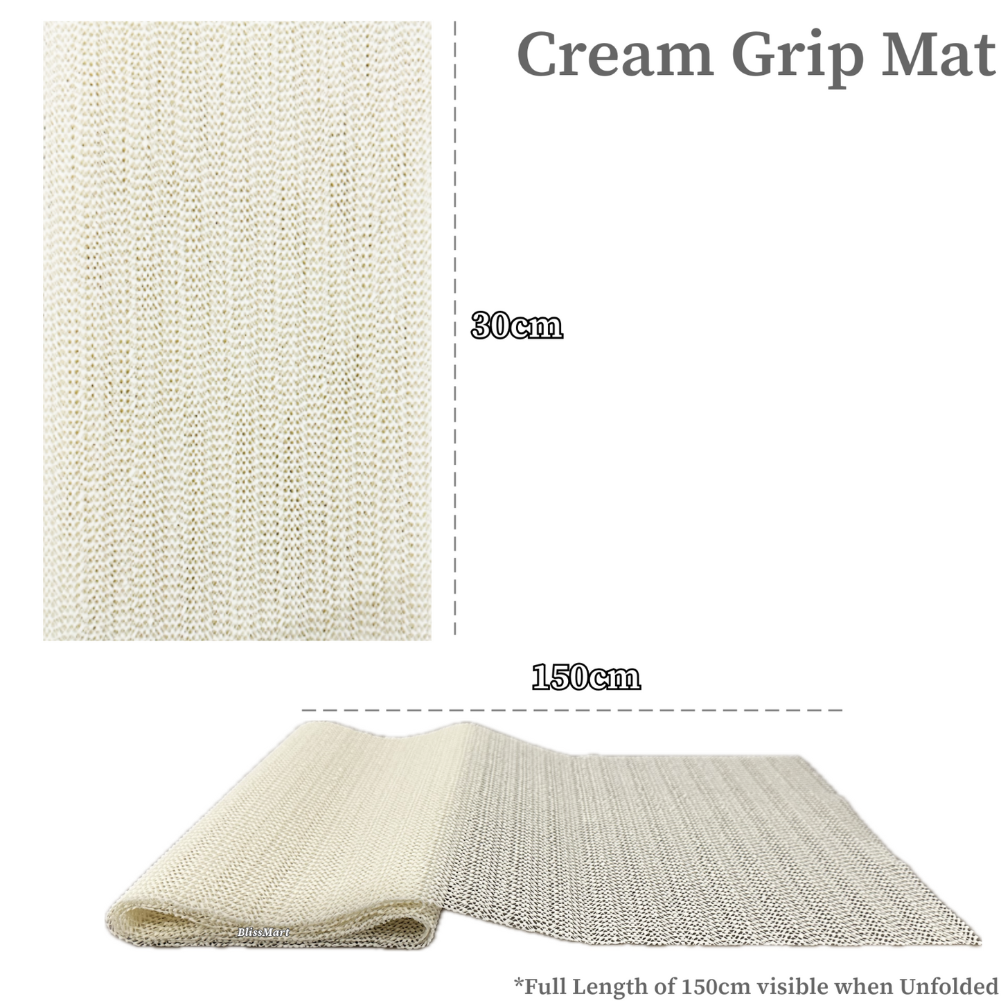 NON SLIP GRIP MAT 30 x 150cm ANTISLIP CARPET RUG CAR DASH HOME GARAGE SHED LINER