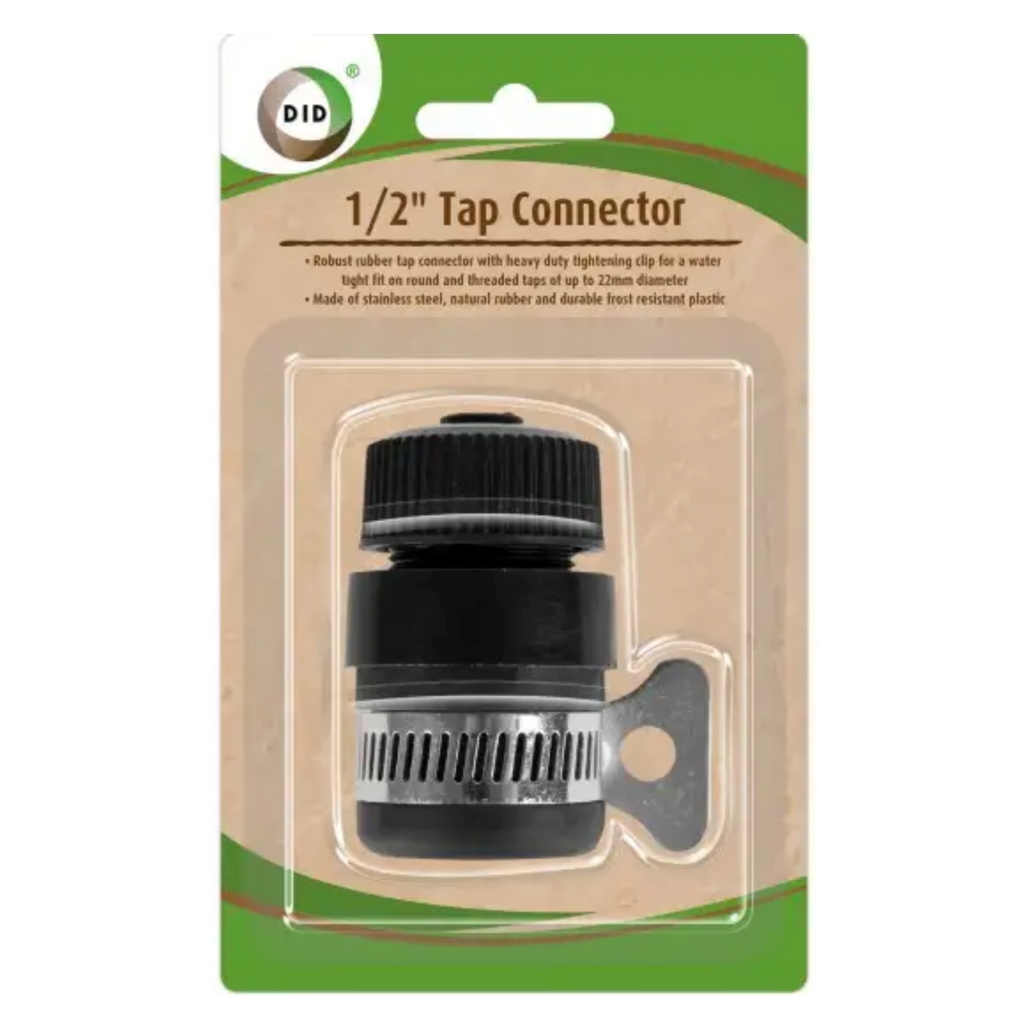 WATER HOSE TAP CONNECTIONS 18 PIECE SET GARDEN HOSE PIPE FITTINGS