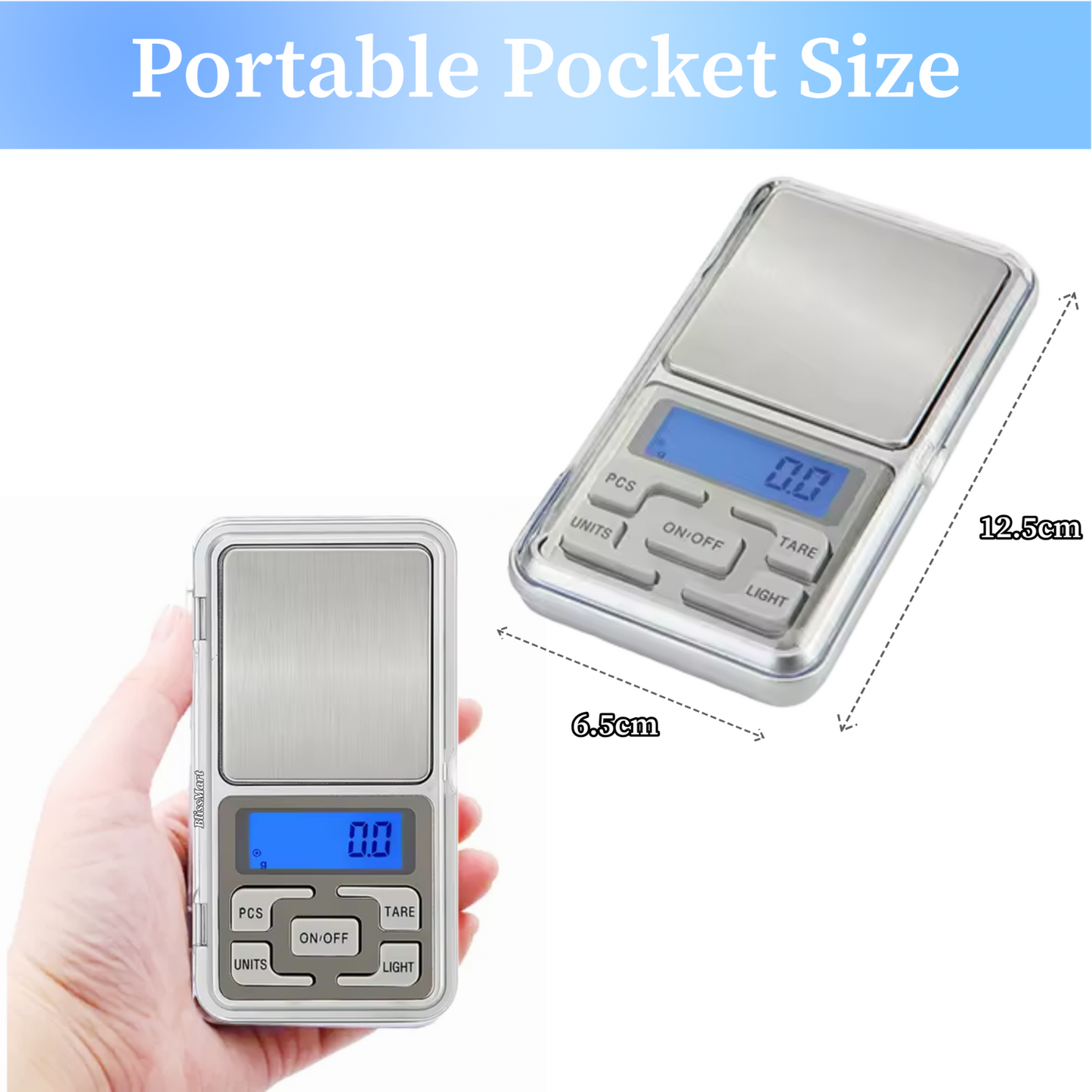 Digital Scales 0.1g 100g Grams Jewellery Gold Weighing Mini Pocket Electronic
