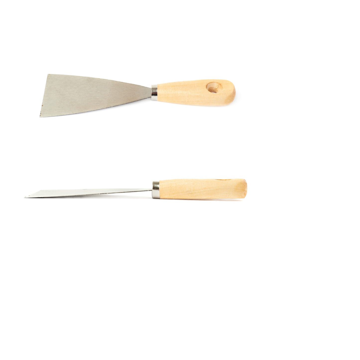 3PC SCRAPER SET PAINT WALLPAPER FLOOR WOODEN HANDLE HAND TOOL DIY WORKSHOP