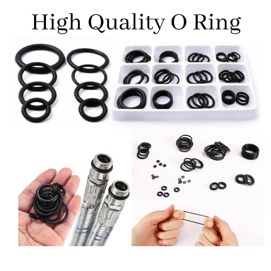 Assorted O RING SET Rubber Seals Tap Plumbing O-Ring Washer Kit Pack 50Pc