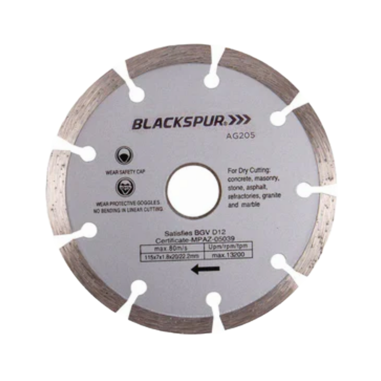 115mm Diamond Cutting Disc Blade Cutter Angle Grinder Brick Stone Concrete 2pc