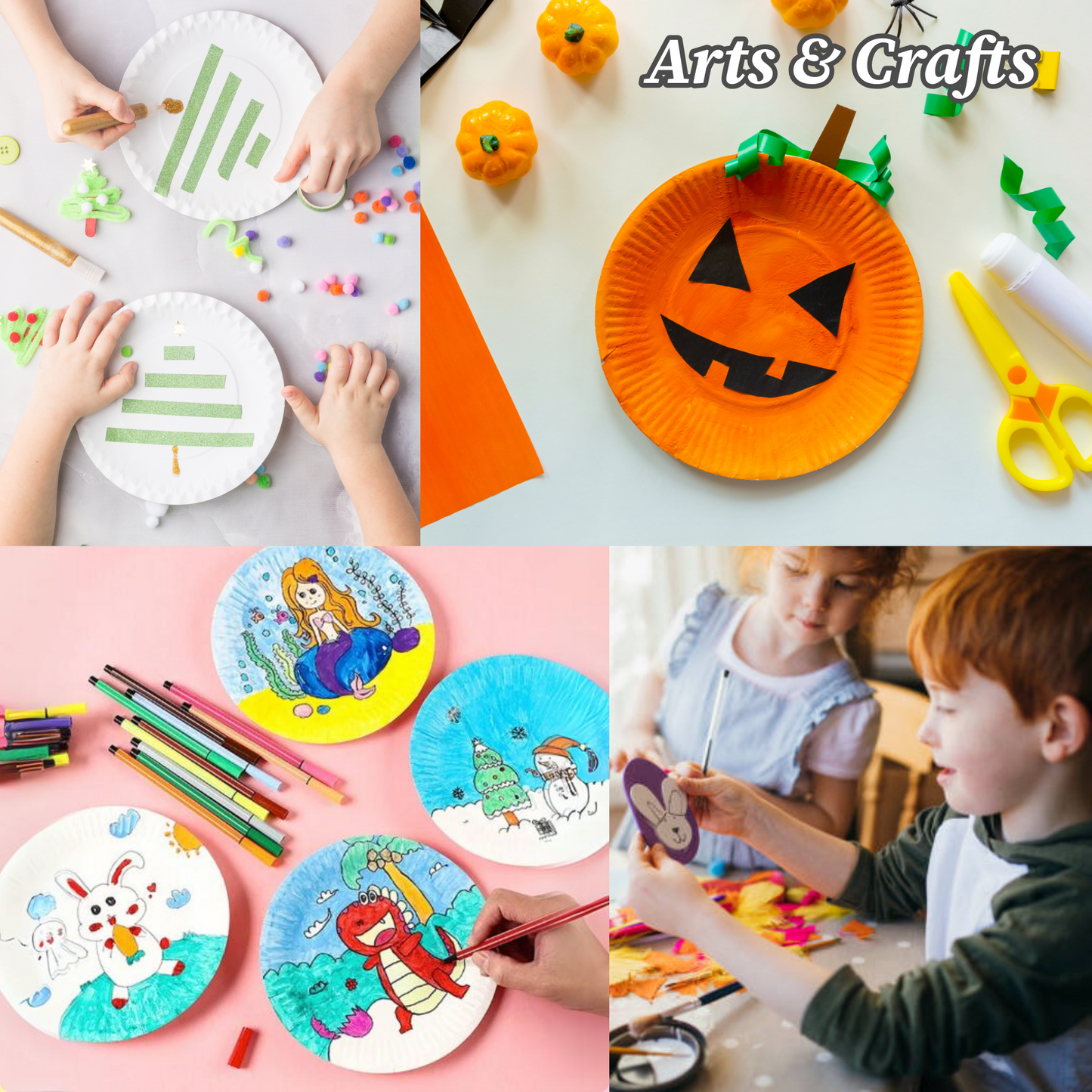 Disposable Paper Plates – 7 Inch Round, Pack of 35 | Ideal for Parties, Events & Catering