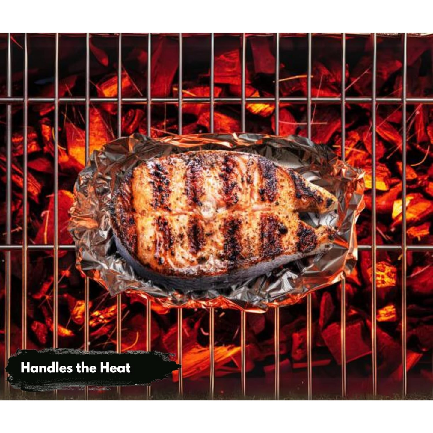 5m x 45cm Aluminium Kitchen Foil | Tin Foil Roll Wrapping Foil for Catering to Keep Food Fresh & Hot Long (Extra Wide)