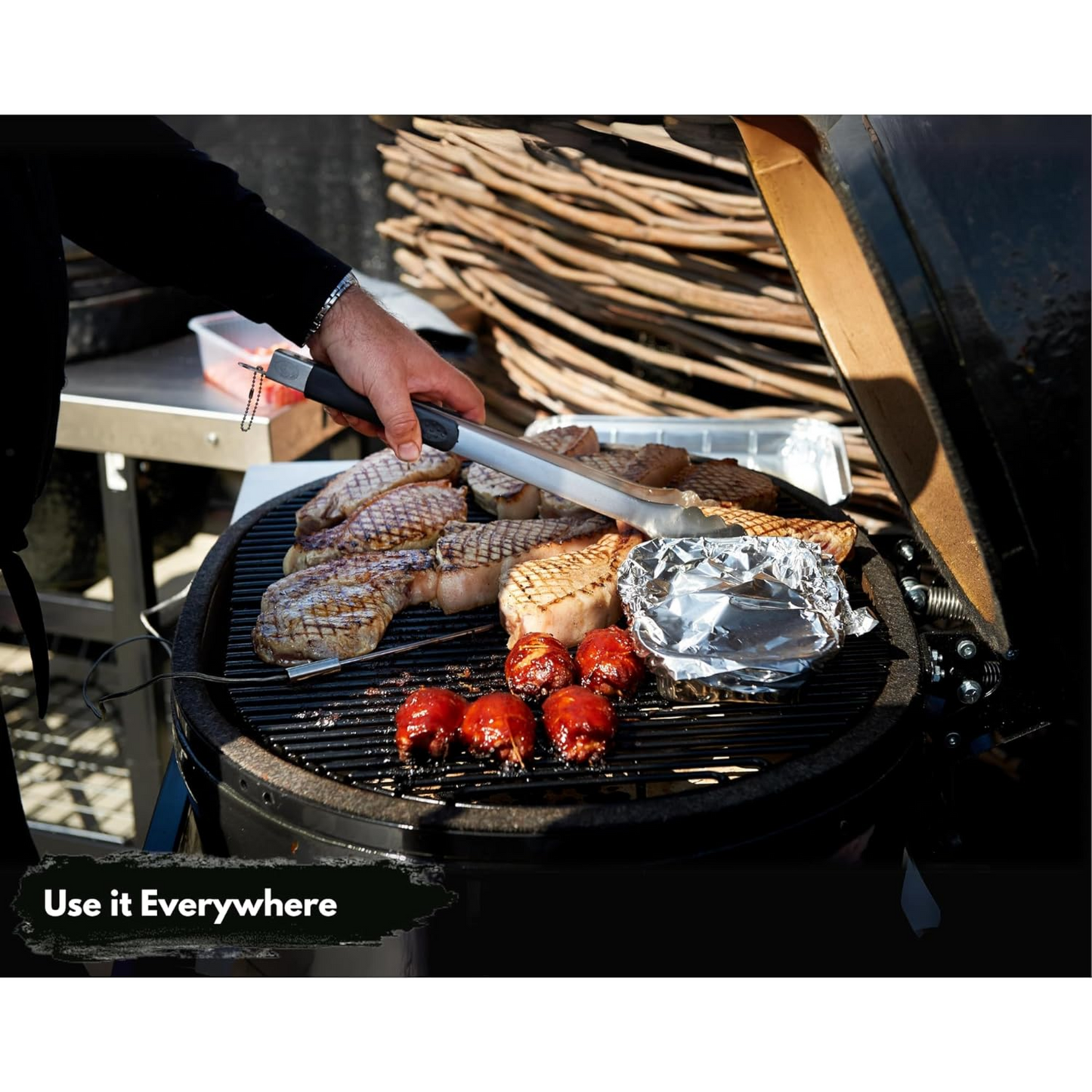5m x 45cm Aluminium Kitchen Foil | Tin Foil Roll Wrapping Foil for Catering to Keep Food Fresh & Hot Long (Extra Wide)