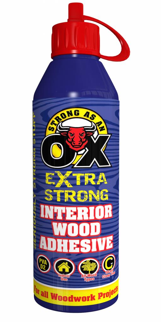 SAAO Interior Wood Adhesive 500ml | Ready-to-Use, Water-Resistant PVA Glue