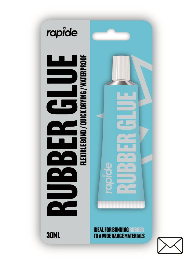 RAPIDE Rubber Glue 30ml | Flexible, Quick-Drying, Waterproof Adhesive
