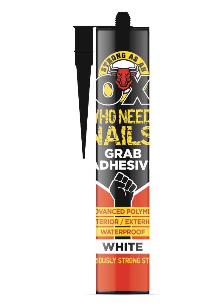 SAAO "Who Needs Nails" White Grab Adhesive 280g | High Power, Multi-Surface Bond