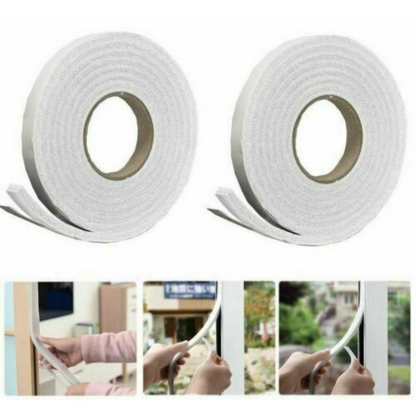 Weather Foam Tape Draught Excluder Seal Strip Insulation Window Door stop UK