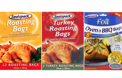 Large Roasting Bags Oven & BBQ Bags Cooking Chicken Turkey Poultry Meat Fish Veg