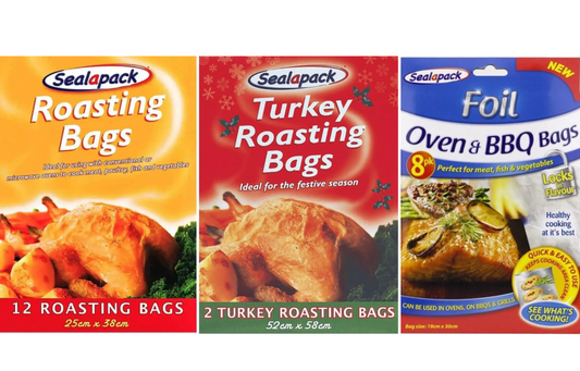 Large Roasting Bags Oven & BBQ Bags Cooking Chicken Turkey Poultry Meat Fish Veg