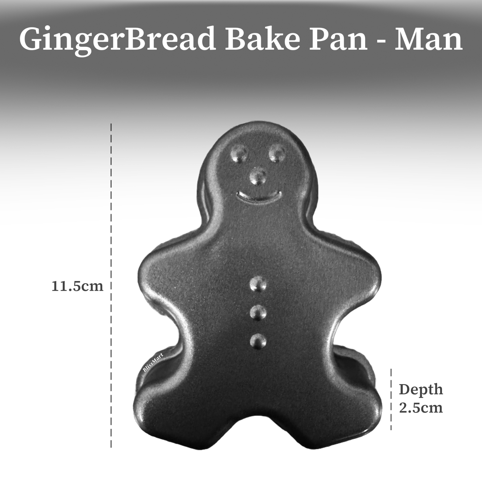 BEAR/ MAN / STAR CAKE TIN SET NON STICK SPRING FORM BASE BAKING PAN TRAY 3 Pcs