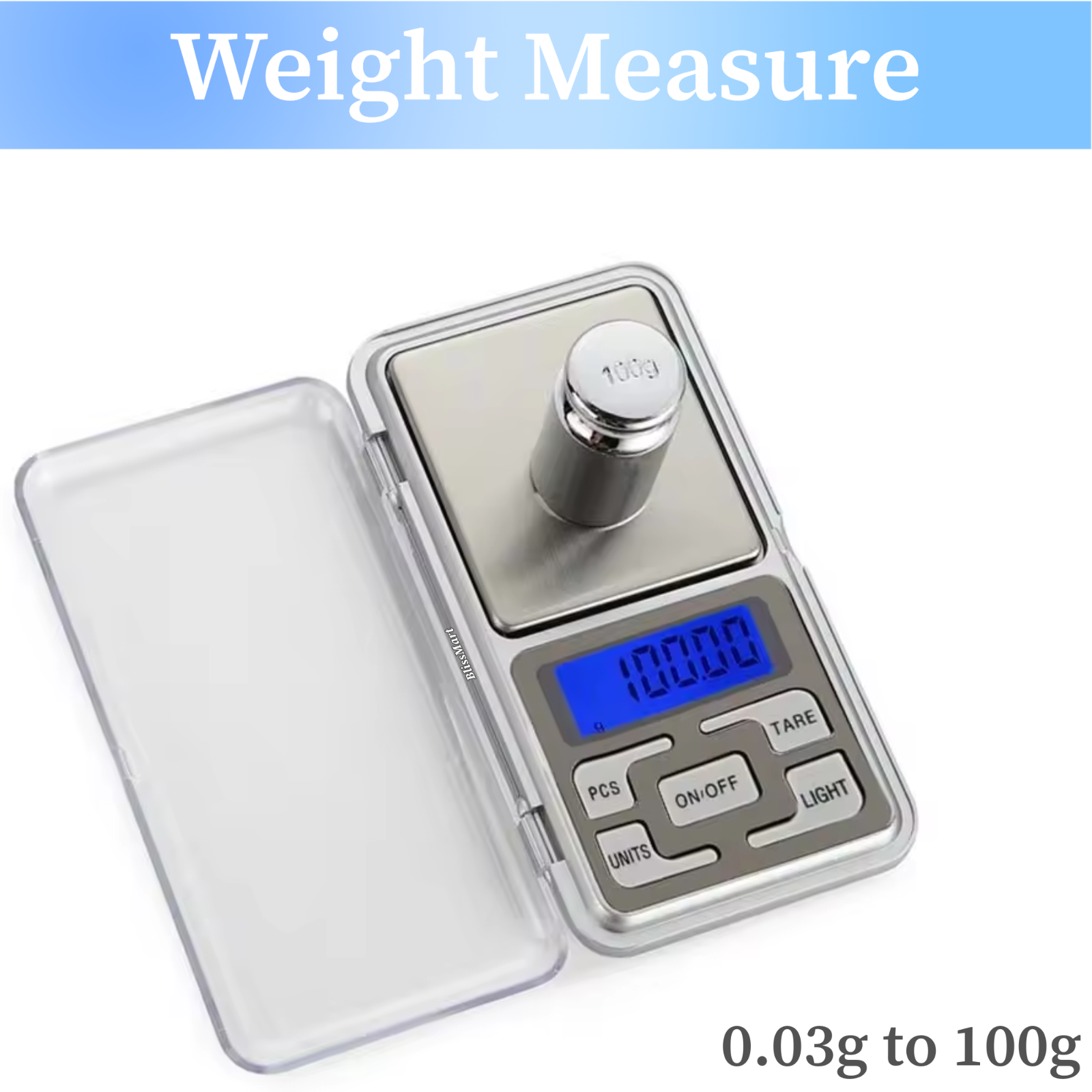Digital Scales 0.1g 100g Grams Jewellery Gold Weighing Mini Pocket Electronic
