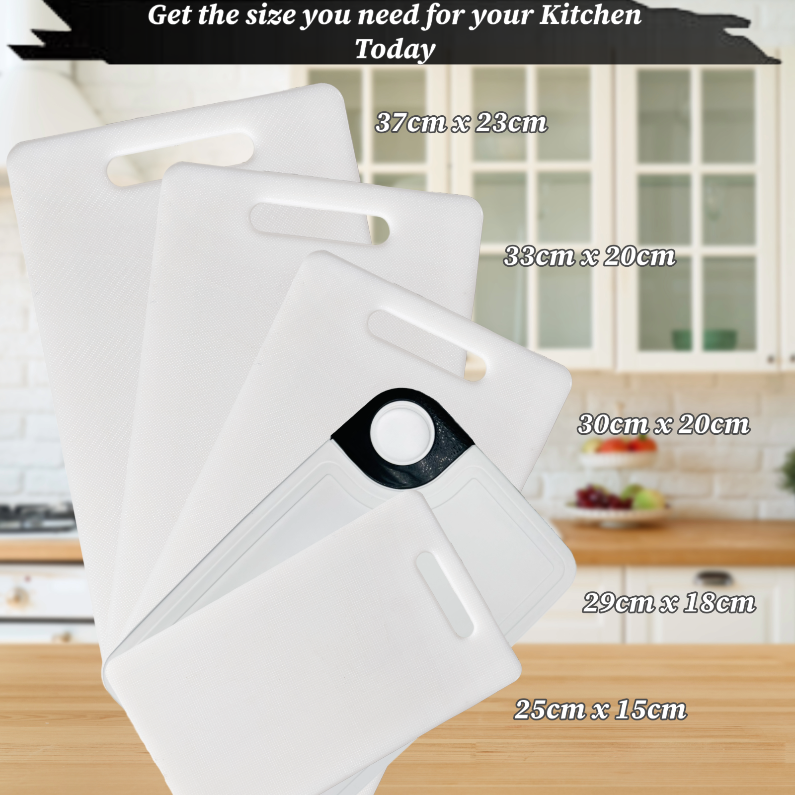 Plastic Chopping Boards Coded Cutting Board Baking Slice Vegetable Meat Food