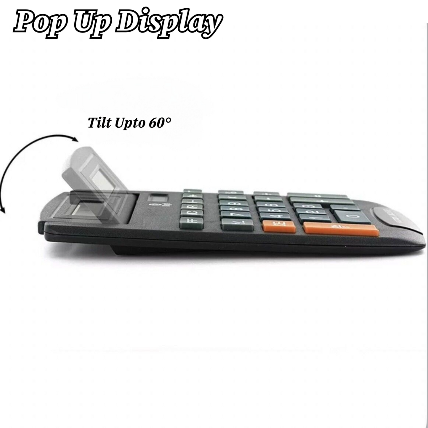 Jumbo Calculator 8 Digits Large Buttons School Office Business Desk Solar Tilt