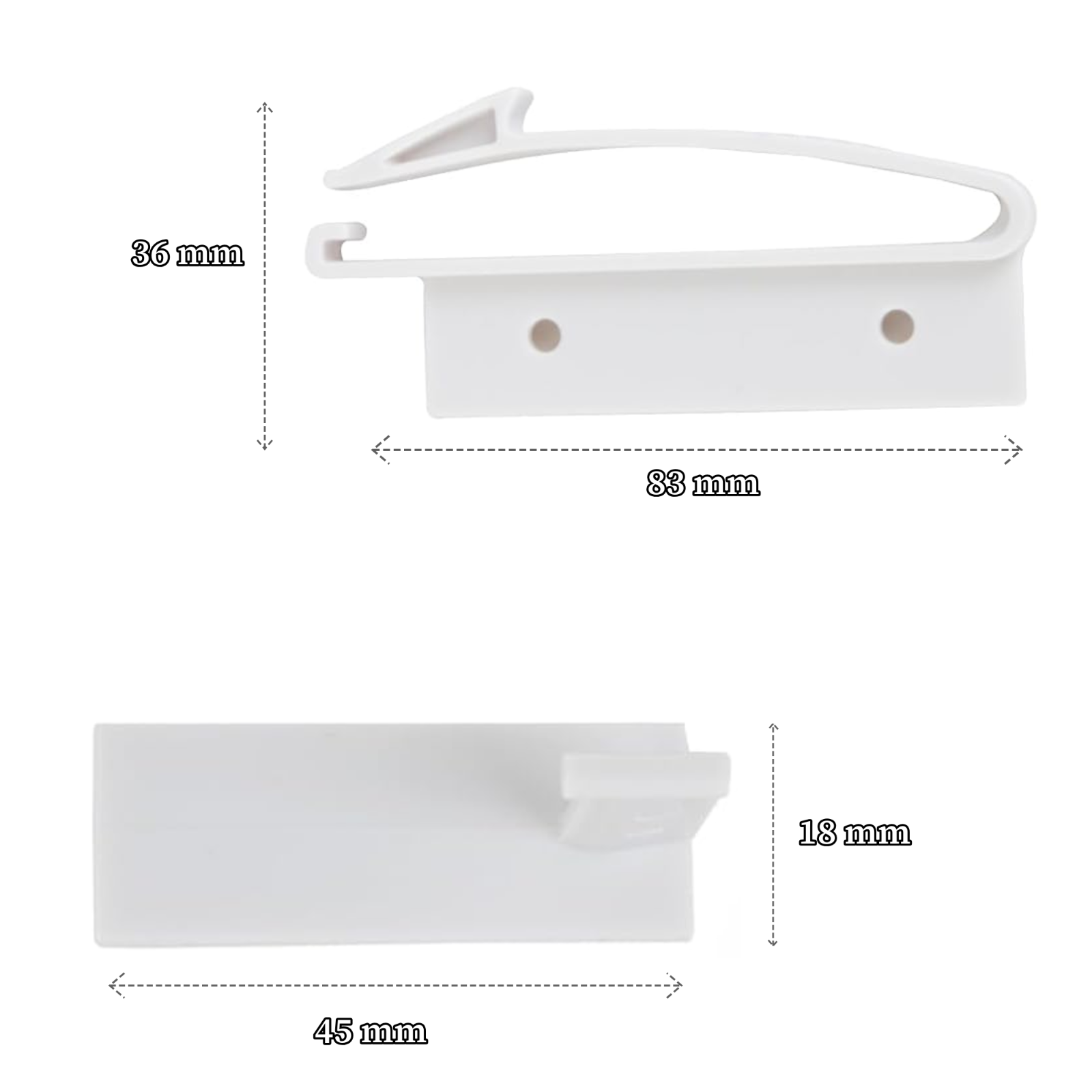 Child Safety Cupboard Locks Child Safety Catches Locks Baby Proofing 2 Pcs