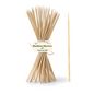 BBQ BAMBOO STICKS Wooden Skewers Kebab Fruit Chocolate Fountain Sticks 2 Sizes