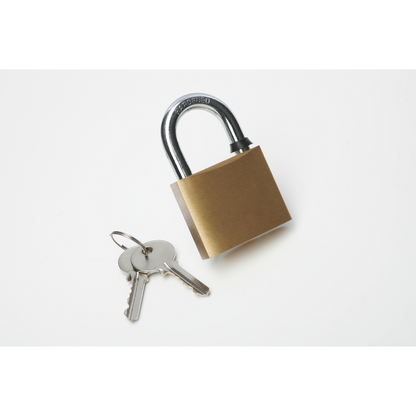 Brass Padlock Small Durable Lightweight For Suitcase Gym Locker Cabinet 20-40mm