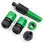 Hose Pipe Connector 4pcs SET 1/2" Garden Attachment Watering Tap Adaptor Fitting