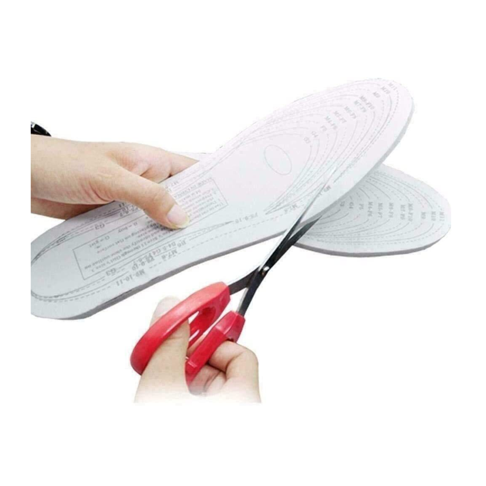 Shoe Insoles Insert Anti Odours Cotton Leather  Insole Men Women Sports 2 Pair