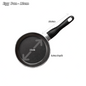Non Stick Deep Frying Pan 12cm 18cm 20cm 24cm 28cm 30cm Mini Pan Gas Electric UK