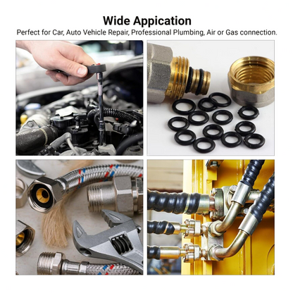 Assorted O RING SET Rubber Seals Tap Plumbing O-Ring Washer Kit Pack 50Pc