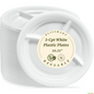 Disposable White Plastic Plate 3 Compartment Heavy Duty Reusable 9 10.25" Plates