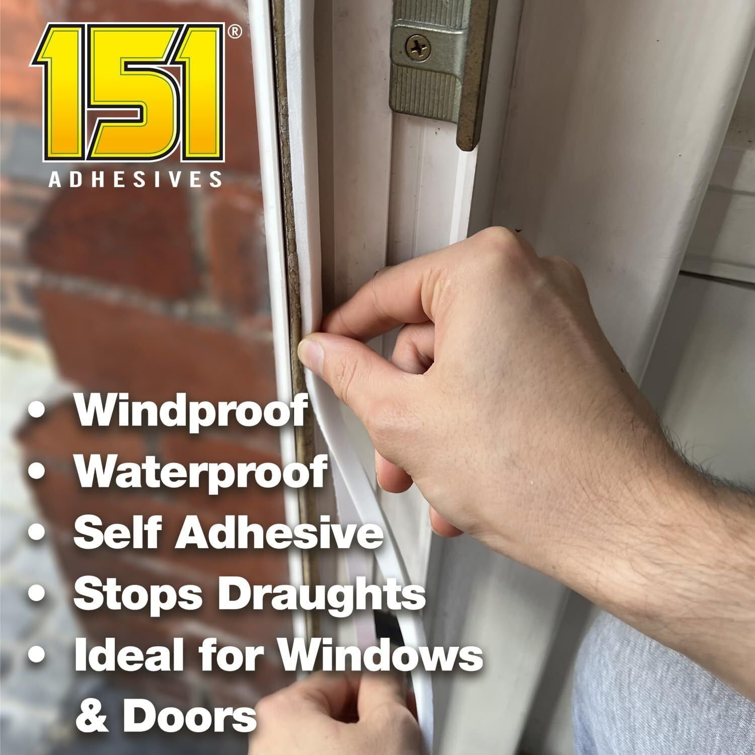 Weather Foam Tape Draught Excluder Seal Strip Insulation Window Door stop UK