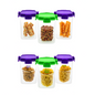 Baby Food Containers Clip Lock Screw Tubs Storage Snack  135ml Pots BPA Free 6pc