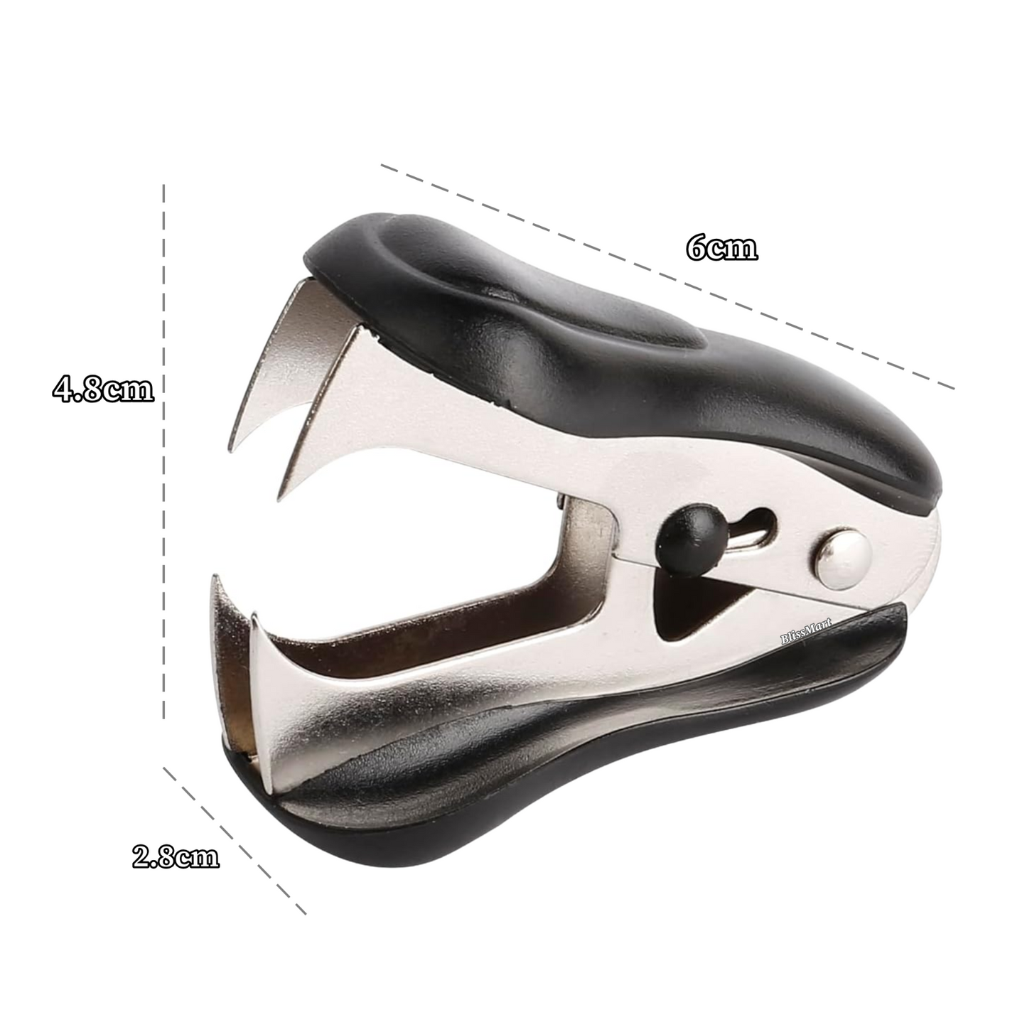 Staple Remover Extractor Claw Type With Safety Lock Pin Tack Office School 2 Pcs