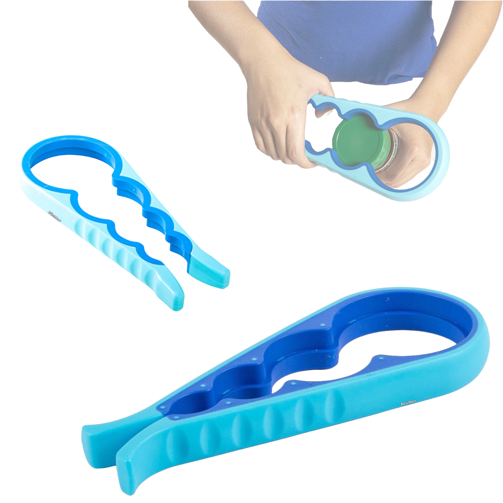 Easy Grip Rubber Jar Opener Gripper Multi Tool Cap Lid Bottle Opening Arthritis