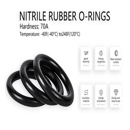 Assorted O RING SET Rubber Seals Tap Plumbing O-Ring Washer Kit Pack 50Pc