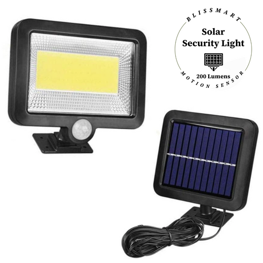 LED Solar Power PIR Motion Sensor Wall Light Outdoor Garden Security Street Lamp
