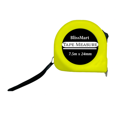 Measure Measuring Tape | 7.5m x 24mm Retractable Tape Durable imperial DIY