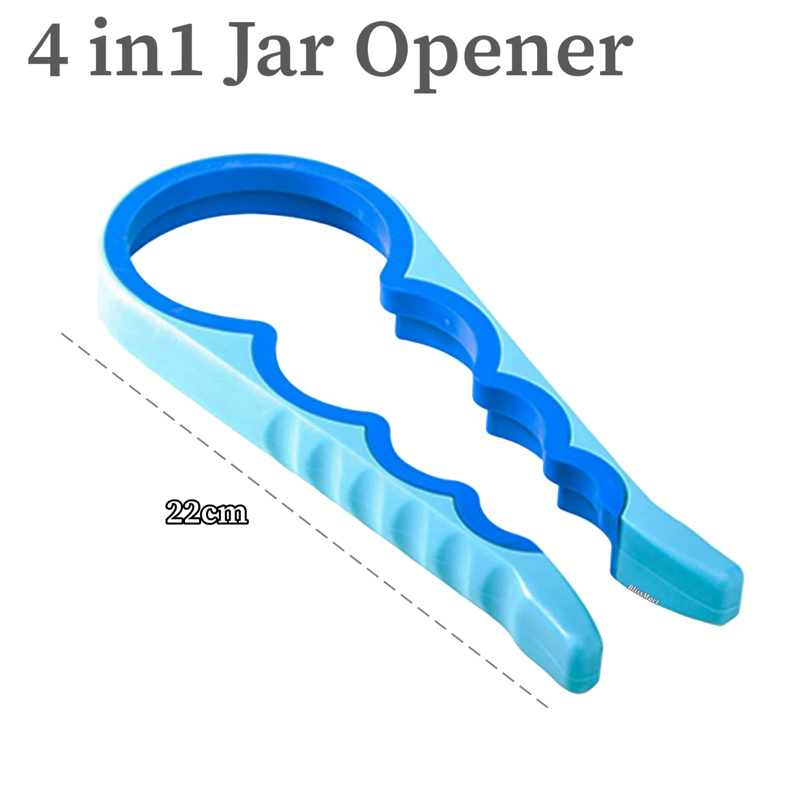 Easy Grip Rubber Jar Opener Gripper Multi Tool Cap Lid Bottle Opening Arthritis