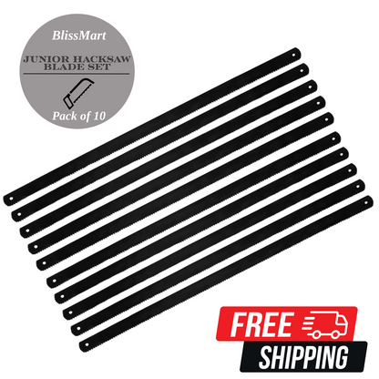 Junior Hacksaw Blades 6" 150mm Hack Saw Cutting Wood Metal Steel  10 PCS