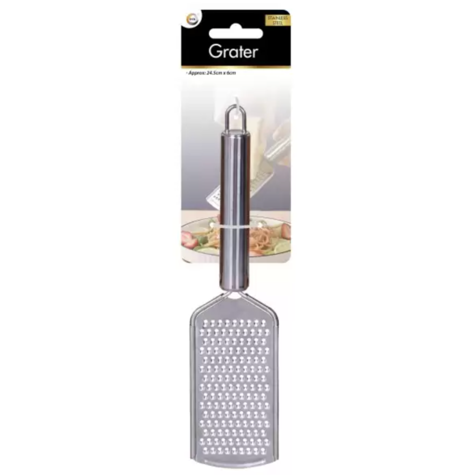 STAINLESS STEEL HAND FOOD GRATER cheese Parmesan Nutmeg Lemon Garlic Ginger 