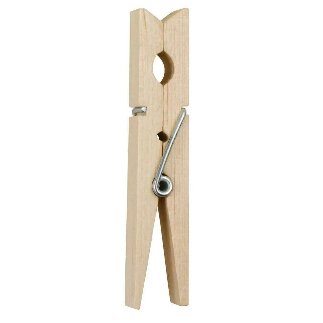Solid Wooden Clothes Pegs Clips Washing Line Airer Rotary Garden Dry Laundry