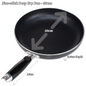 Non Stick Deep Frying Pan 12cm 18cm 20cm 24cm 28cm 30cm Mini Pan Gas Electric UK