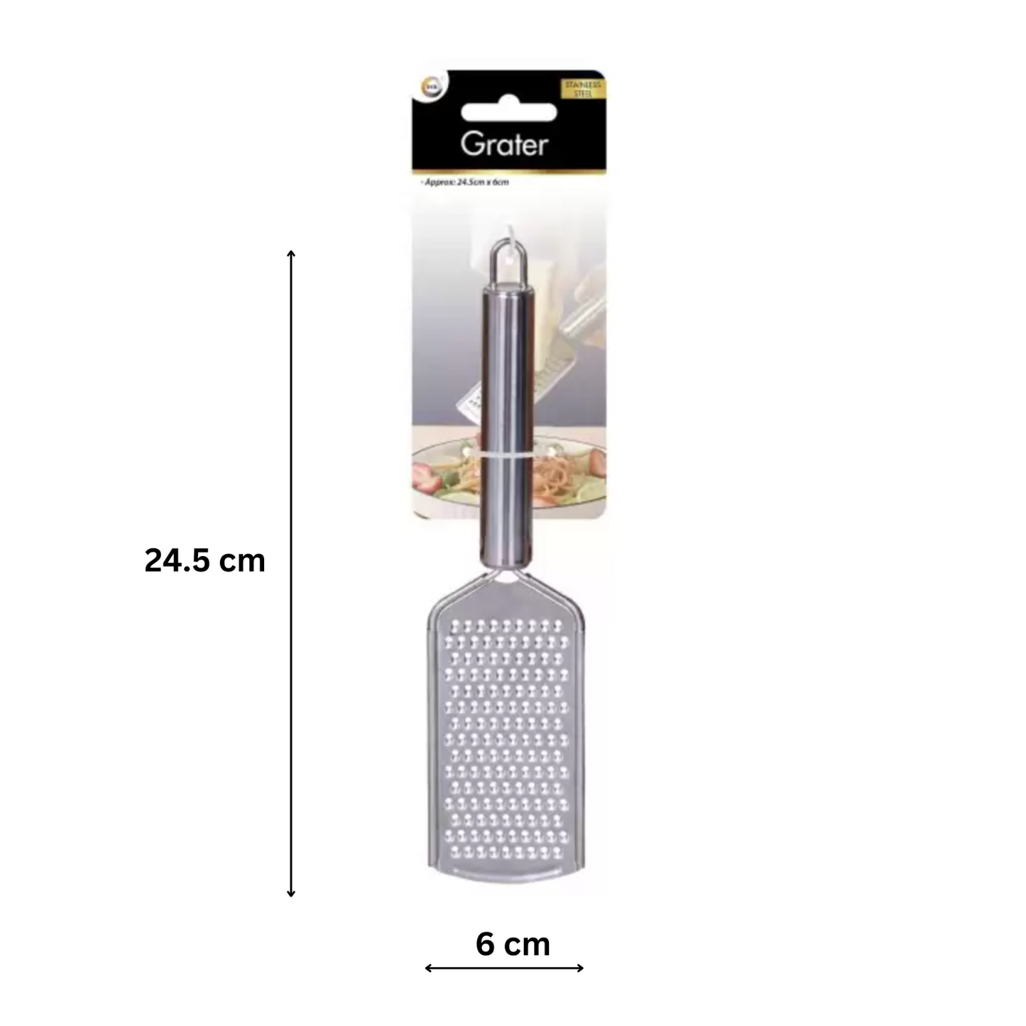STAINLESS STEEL HAND FOOD GRATER cheese Parmesan Nutmeg Lemon Garlic Ginger 