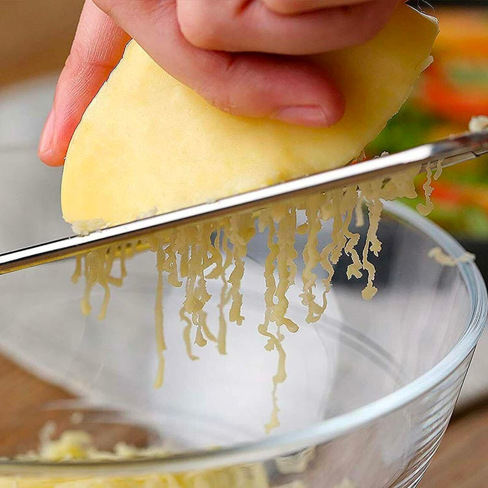 STAINLESS STEEL HAND FOOD GRATER cheese Parmesan Nutmeg Lemon Garlic Ginger 