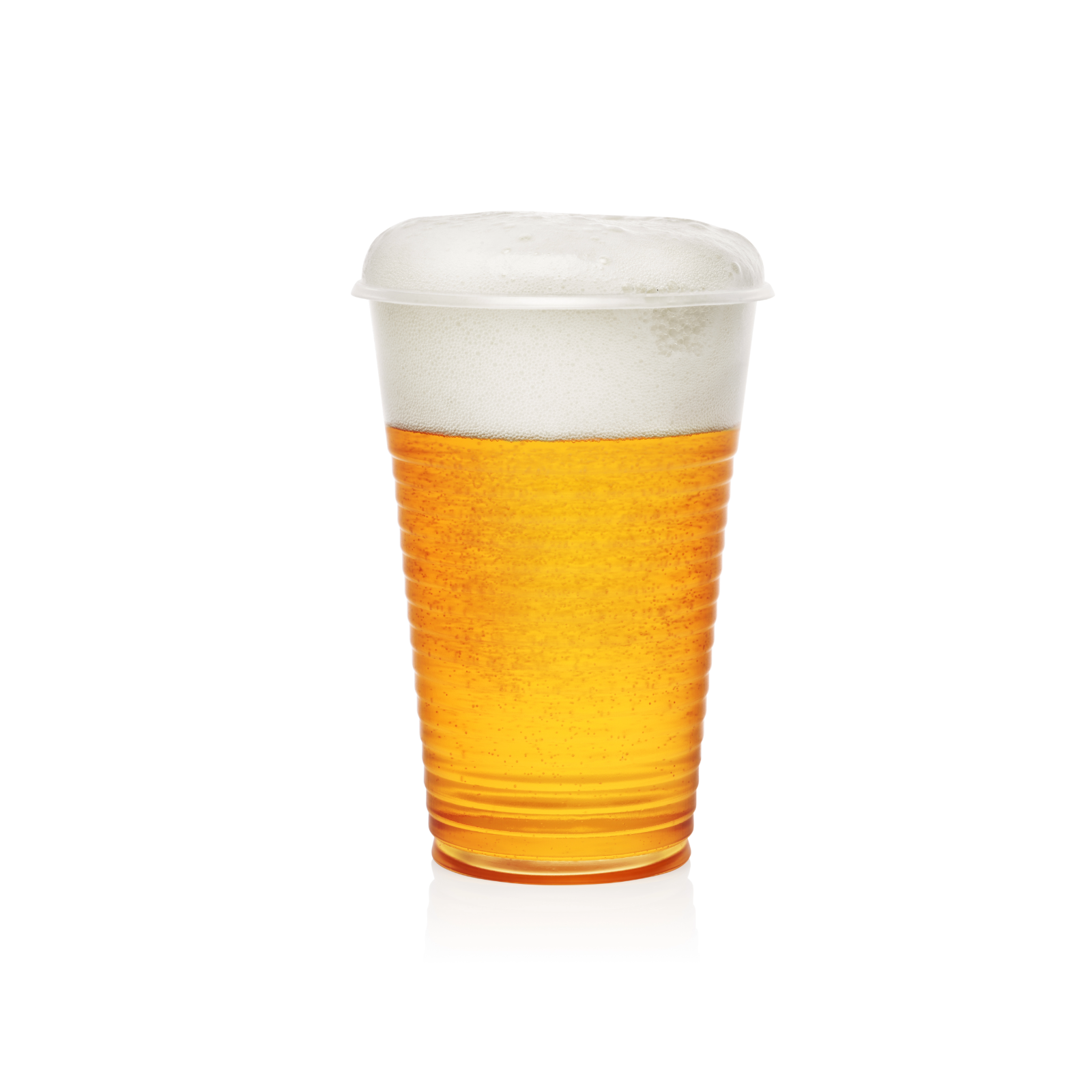 Plastic Cups Clear White Reusable Glasses Water Party Wedding Drinking 7oz Vend