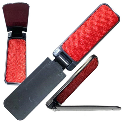 Folding Lint Brush | Reusable Travel Clothes & Pet Hair Remover