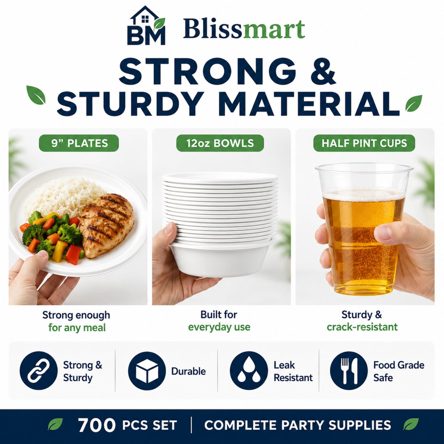All-in-One Party Pack | 100-Guest Tableware Bundle