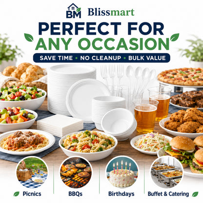 All-in-One Party Pack | 100-Guest Tableware Bundle